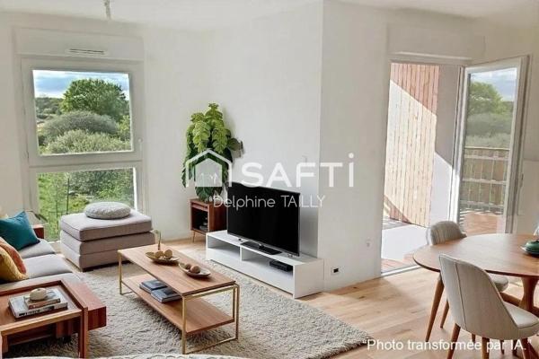ZAC OUEST - T3 de 62 m2 avec balcon - SUD OUEST