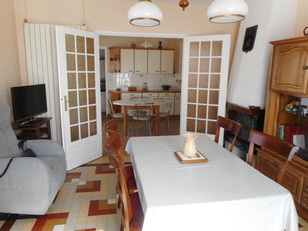 Maison 4 pièces de plain-pied avec la mer et le centre ville à pied
