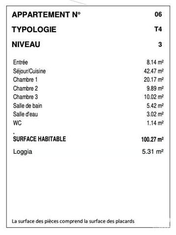 Appartement à vendre 4 pièces 106 m² Paris 12