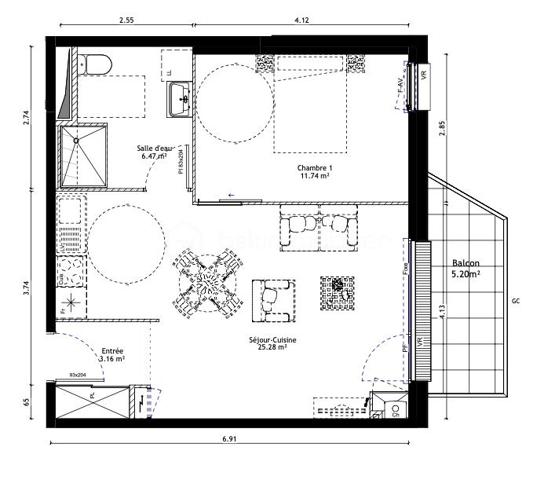 Sonia Rozwadower BSK Immobilier vous présente : 

Un appartement 2 pièces de 47m2 situé au sein d’une résidence récente de 2025, au 3ème et dernier étage, offrant un cadre de vie confortable et moderne, idéal pour une résidence principale comme pour un investissement.

Dès l’entrée, vous découvrez un espace fonctionnel avec rangements, menant à une belle pièce de vie lumineuse de 25m2 avec cuisine ouverte aménagée et équipée, prolongée par un balcon de 5 m² exposé Sud-Est, parfait pour profiter des premiers rayons du soleil.

L’espace nuit se compose d’une chambre agréable de 12m2 ainsi que d’une salle d’eau avec WC.

Situé dans une résidence avec ascenseur, ce bien dispose également d’une place de stationnement extérieur et d’un local vélo, ajoutant un réel confort au quotidien.

Implanté près du Stade de Kerizac, cet appartement bénéficie d’un environnement à la fois pratique et agréable à vivre. Le quartier, en plein développement, séduit par son équilibre entre tranquillité résidentielle et proximité des commodités. Vous profitez d’un cadre de vie fluide, avec un accès rapide aux principaux axes, facilitant les déplacements au quotidien.

Un bien clé en main, aux normes actuelles, offrant un cadre de vie qualitatif et une valeur sûre sur le marché vannetais.

Contactez moi pour organiser une visite!