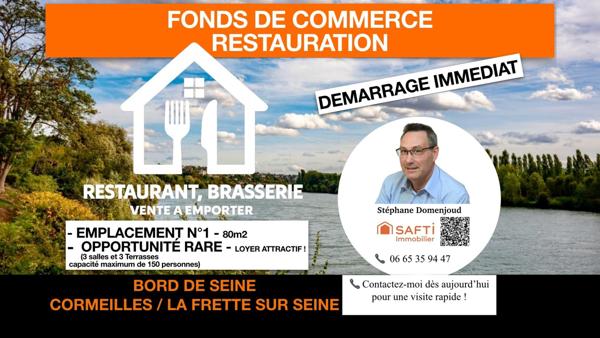 MARINA DE CORMEILLES A 3MN - CLIENTELE FIDELE