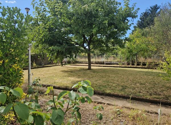 Terrain constructible en second rideau