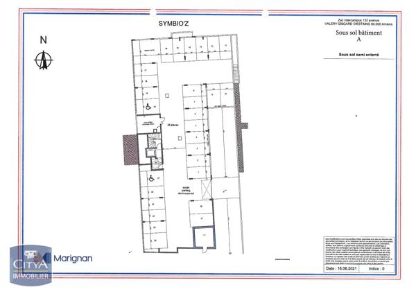 Parking à louer Amiens (80090)