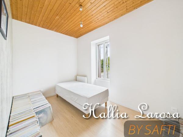 Maison type 3 avec garage et jardin