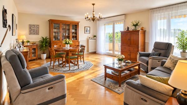 Appartement à vendre 4 pièces SAINT GRATIEN (95)