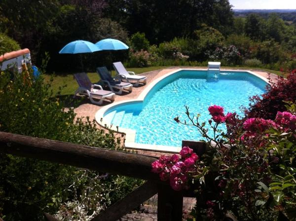 MAISON DE CHARME AVEC PISCINE - GRANGE - PARC - VUE SUR LA CAMPAGNE