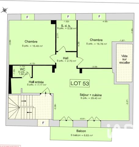 Appartement à vendre 3 pièces 79 m² Sciez