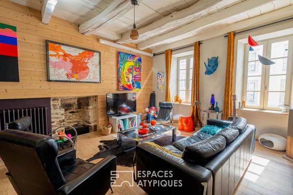 Maison de caractère en hyper centre et son Atelier d’artiste.