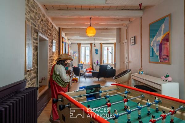 Maison de caractère en hyper centre et son Atelier d’artiste.