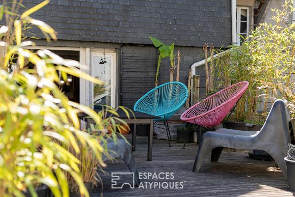 Maison de caractère en hyper centre et son Atelier d’artiste.