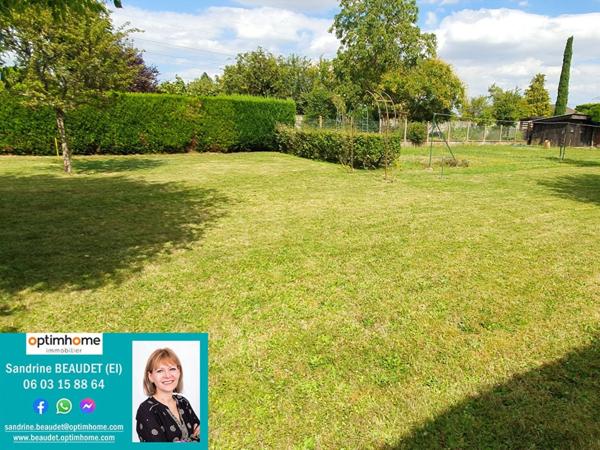 Terrain 450m2 à Lèves