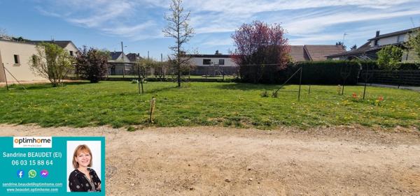 Terrain 450m2 à Lèves