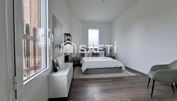 Maison 2 chambres avec terrasse.