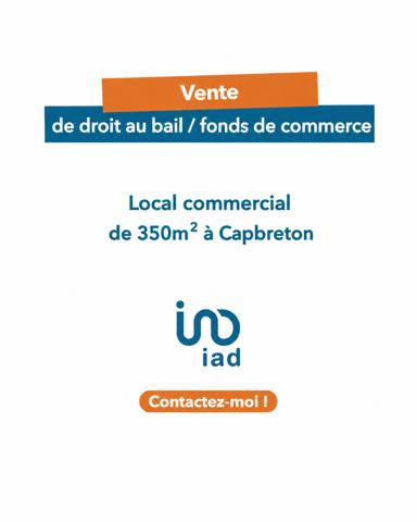 Droit au bail à vendre 350 m² Capbreton