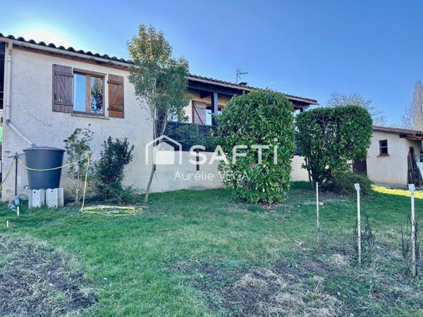 Plain-pied avec jardin, à 10 minutes de Mirepoix