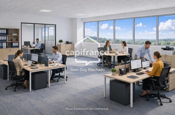 À louer bureaux 80 m² Toulouse Ouest idéal PME ou activité tertiaire