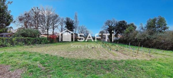 Terrain constructible 1850m² - Proche BOURGENAY