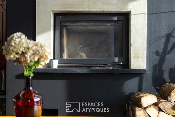 Maison d’architecte avec piscine et logement indépendant