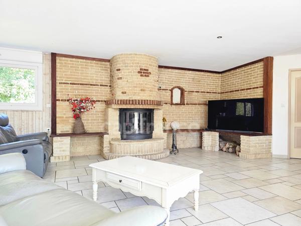 A VENDRE PAVILLON DE PLAIN-PIED EN OSSATURE BOIS de 165 m² Secteur FRIVILLE-ESCARBOTIN (80)