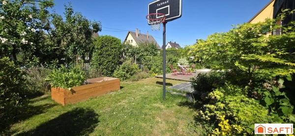 Maison familiale avec piscine -138 m², 3/4 chambres - Jardin arboré - Sélestat