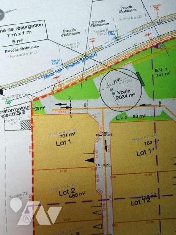 VENTE TERRAIN VERRIE