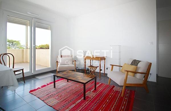 Bel appartement P2 de 47 m2, terrasse et parking