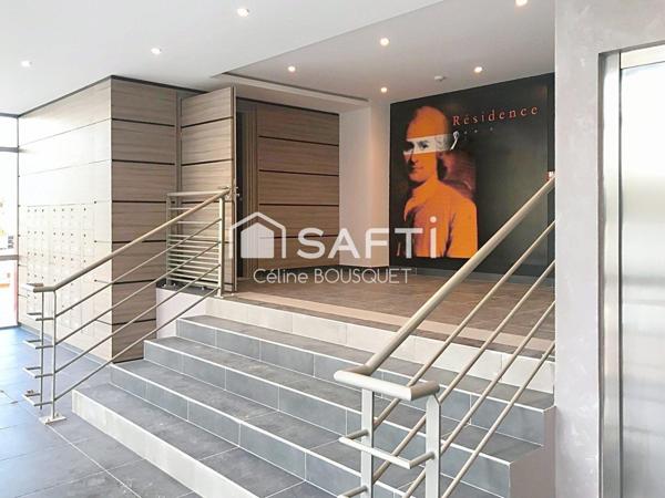 Bel appartement P2 de 47 m2, terrasse et parking