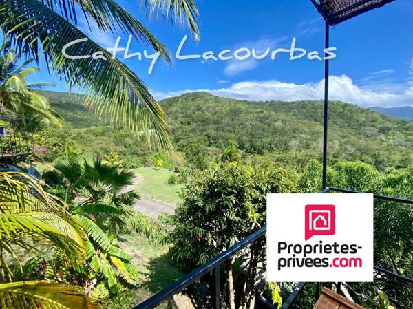 Rare - Villa vue exceptionnelle et accès plage,  Bouillante
