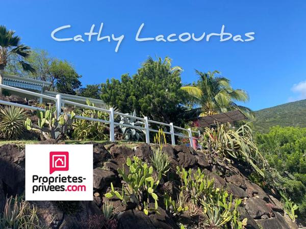 Rare - Villa vue exceptionnelle et accès plage,  Bouillante