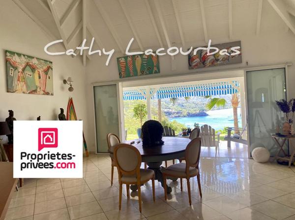 Rare - Villa vue exceptionnelle et accès plage,  Bouillante