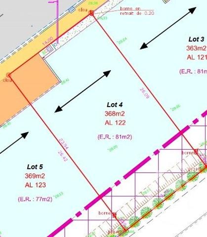 Terrain à vendre  368 m2 CHATEAURENARD - 13