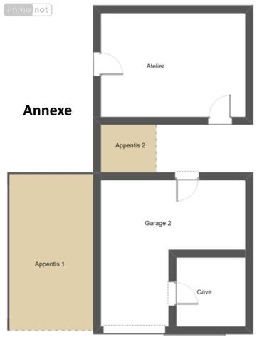 Fermette à vendre à Moitron-sur-Sarthe dans la Sarthe (72170), ref : NL-72170-210