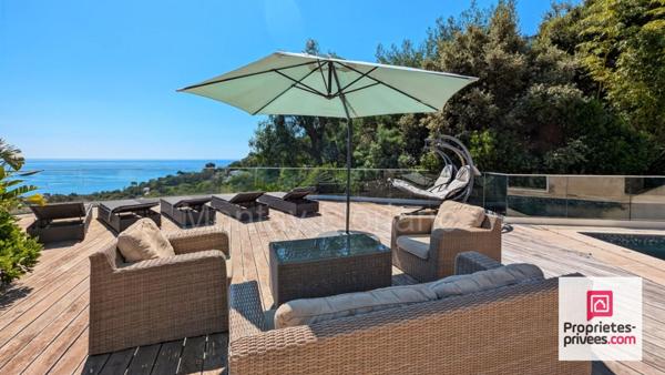 Vue mer panoramique ! Villa d'exception avec Piscine et Jacuzzi