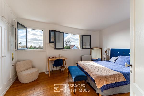 Maison de caractère sur les hauteurs de Villennes sur Seine