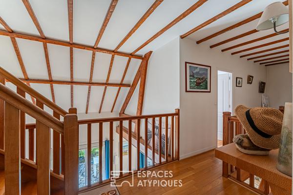 Maison de caractère sur les hauteurs de Villennes sur Seine