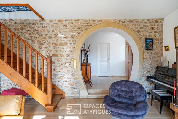 Maison de caractère sur les hauteurs de Villennes sur Seine