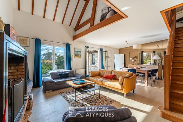 Maison de caractère sur les hauteurs de Villennes sur Seine