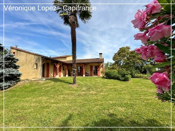 FOULAYRONNES – Maison familiale T4 de 123m² au calme dans un environnement privilégié sur parcelle de 2600m²