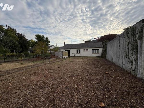 TOURS NORD – MAISON DE PLAIN-PIED À RÉNOVER AVEC TROIS CHAMBRES ET GARAGE