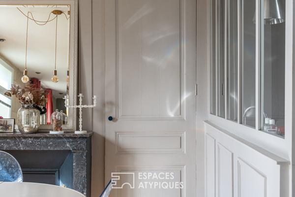 Maison de charme avec jardin dans le centre de tours