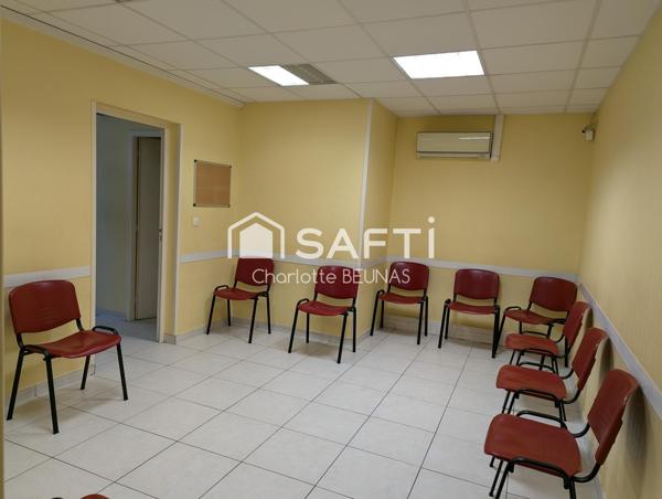 Cabinet médical idéal, 96m², proche métro Bellefontaine