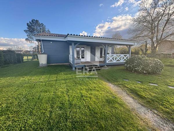 Maison en bois plain-pied à vendre à Moulin Neuf, montpon menesterol 24700 individuelle