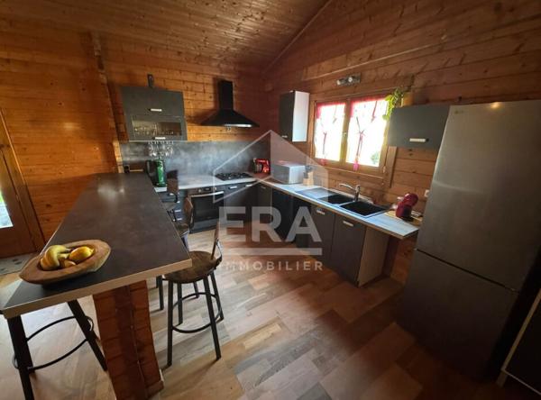 Maison en bois plain-pied à vendre à Moulin Neuf, montpon menesterol 24700 individuelle