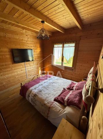 Maison en bois plain-pied à vendre à Moulin Neuf, montpon menesterol 24700 individuelle