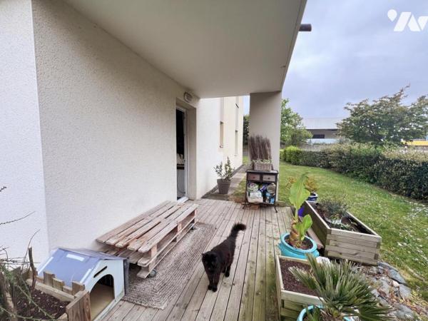 SAINT-BRIEUC APPARTEMENT 58 M² avec jardin