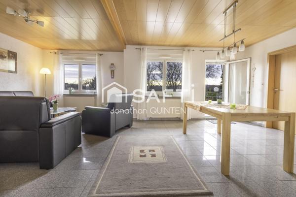 Appartement 77 m² avec jardin, balcon, jardin/ 2 chambres