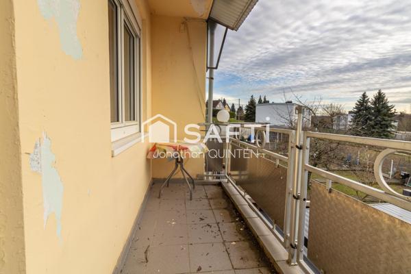 Appartement 77 m² avec jardin, balcon, jardin/ 2 chambres