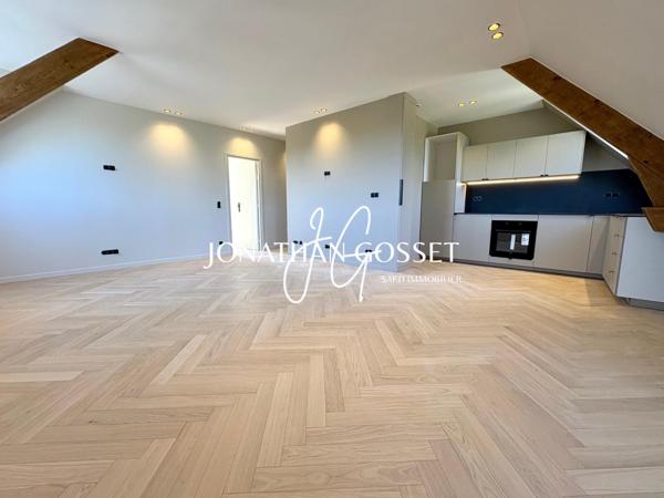 Andrésy: Appartement 2 pièces - 47m2 en plein coeur du centre ville avec magnifique vue sur la Seine