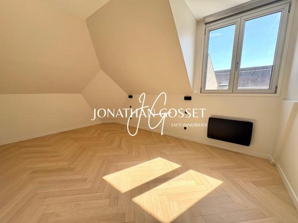 Andrésy: Appartement 2 pièces - 47m2 en plein coeur du centre ville avec magnifique vue sur la Seine