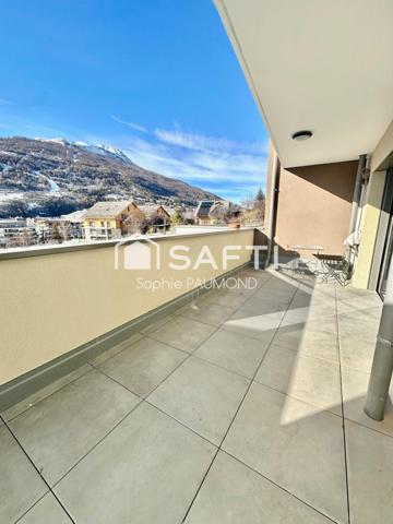 Vendu meublé - équipé, standing, terrasse, parking